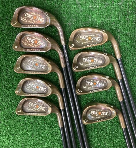 超希少 PING ISI ベリリウムカッパー ピン メンズアイアン 9本 純正