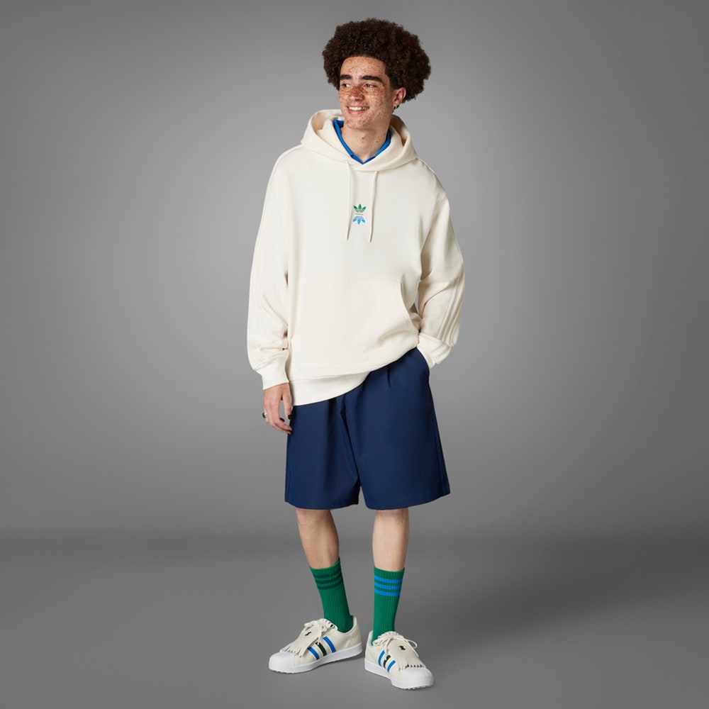 adidas Golf Pullover - Rolling Links Hoodie - Chalk White AW24