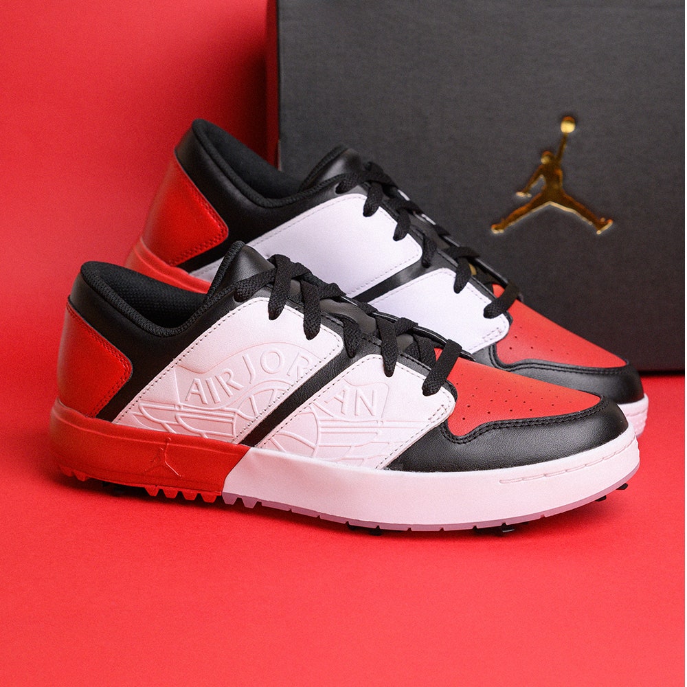 Nike Golf Shoes - Air Jordan Nu Retro 1 G - University Red SP25