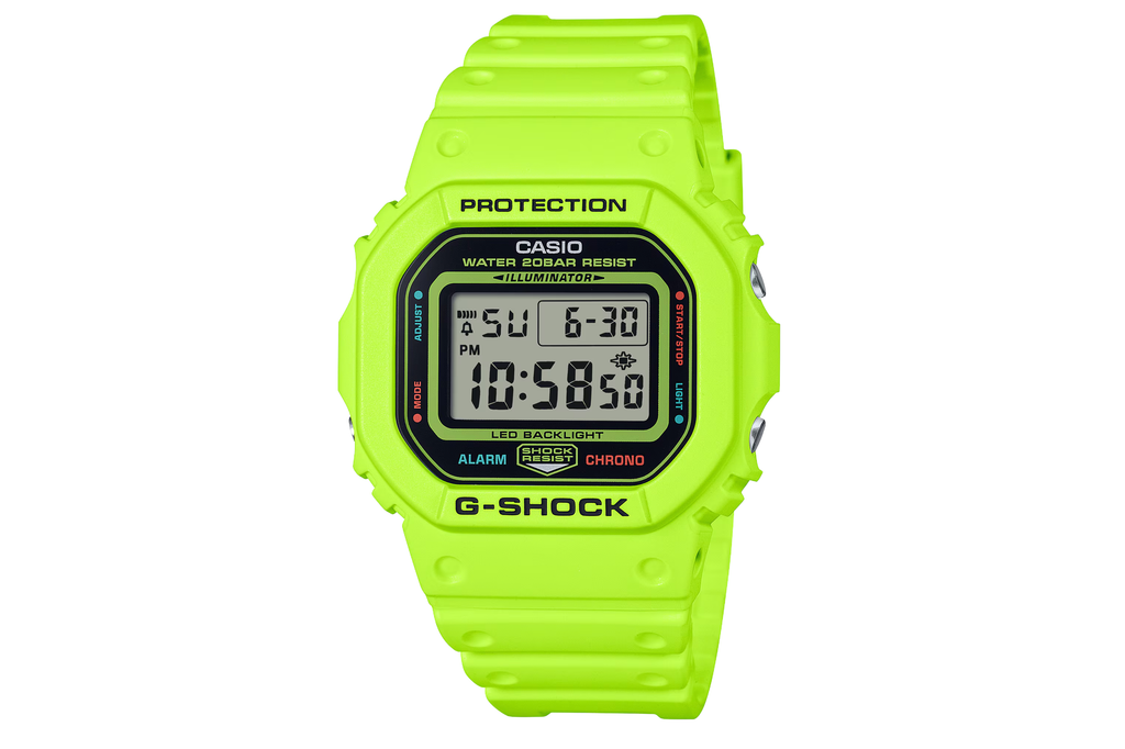 Casio - G Shock- DW-5600EP-9CR (Lime Green) – Good See Co.