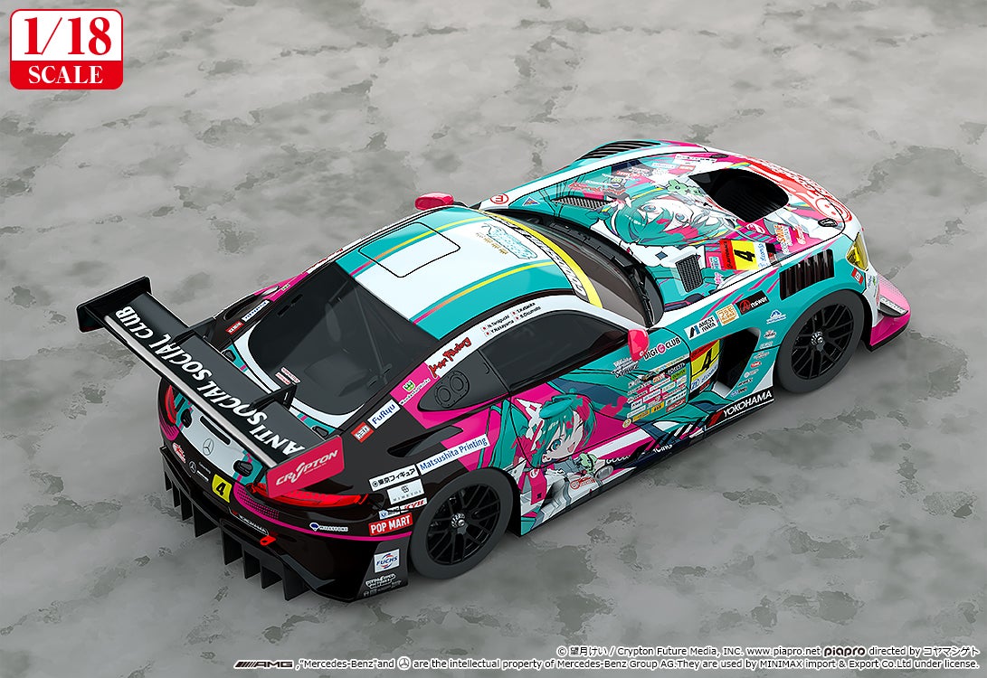 1/18 グッドスマイル 初音ミク AMG 2025 開幕戦Ver.｜グッドスマイル
