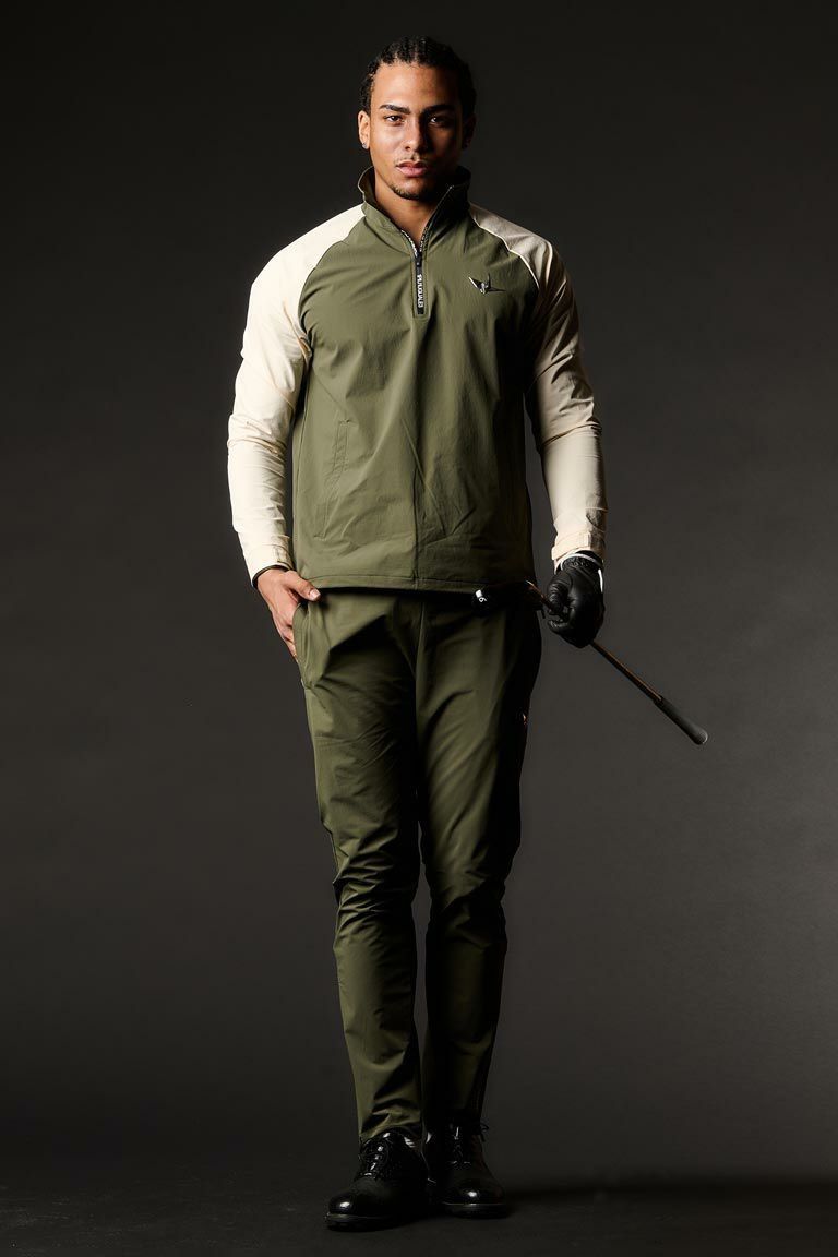 1PIU1UGUALE3 GOLF - 【25AW】 WATER REPELLENT BLOUSON / バイカラー