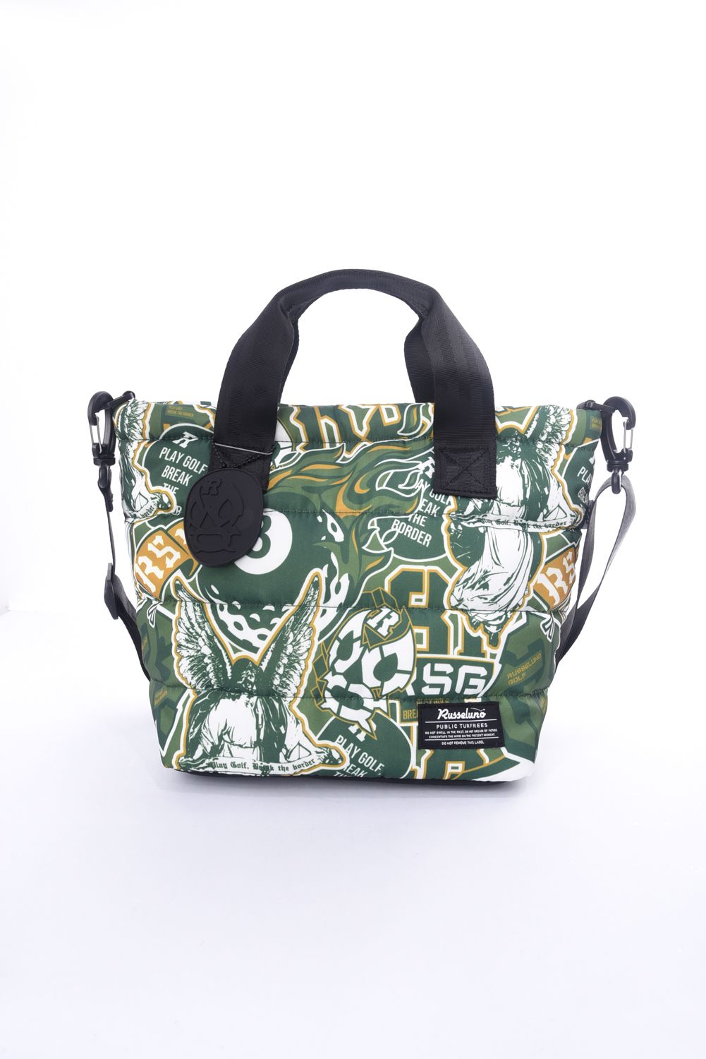 RUSSELUNO - PADDED CART BAG / カートバッグ (カーキ) | GOSSIP GOLF