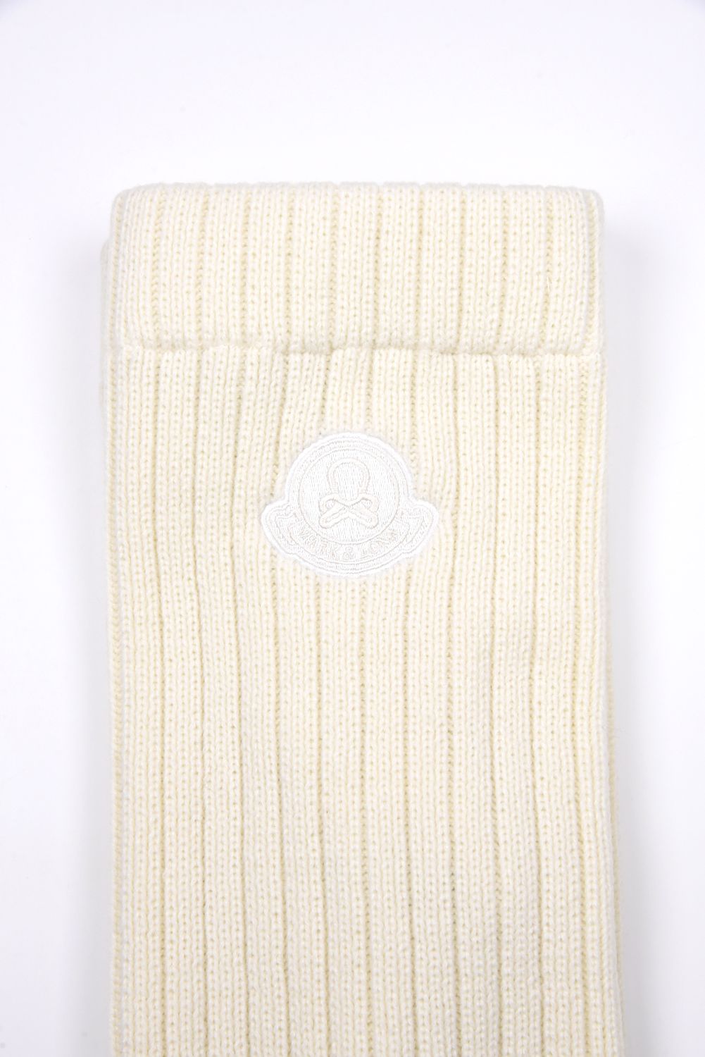 MARK&LONA - THERMOMIX KNIT LEG WARMERS / ブランドロゴ刺繍 ニット