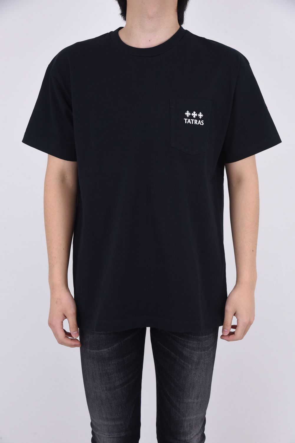 TATRAS - OCEANO / ロゴプリント 半袖Tシャツ ブラック | gossip