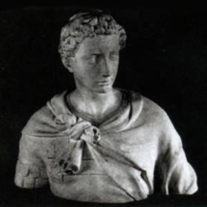 受注生産】聖ジョルジオ胸像(聖ジョルジョ胸像) 67cm (岡石こう製