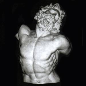 受注生産】ラオコーン半身像 85cm (岡石こう製) 【画材の通販は画材