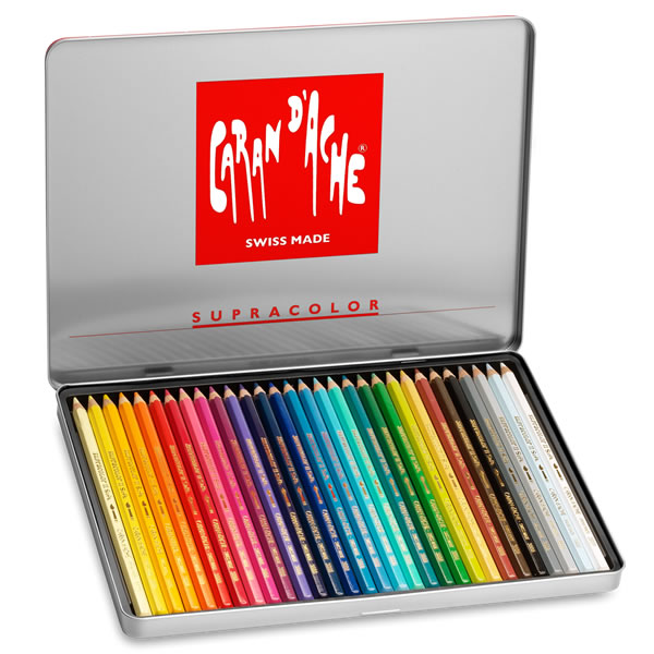 カランダッシュ 水彩色鉛筆 スプラカラーソフト 30色セット 【画材の