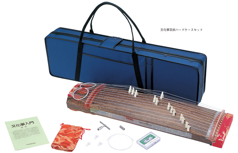 ゼンオン 文化箏 羽衣 ハードケースセット 和楽器 琴 箏 ゼンオン 文化