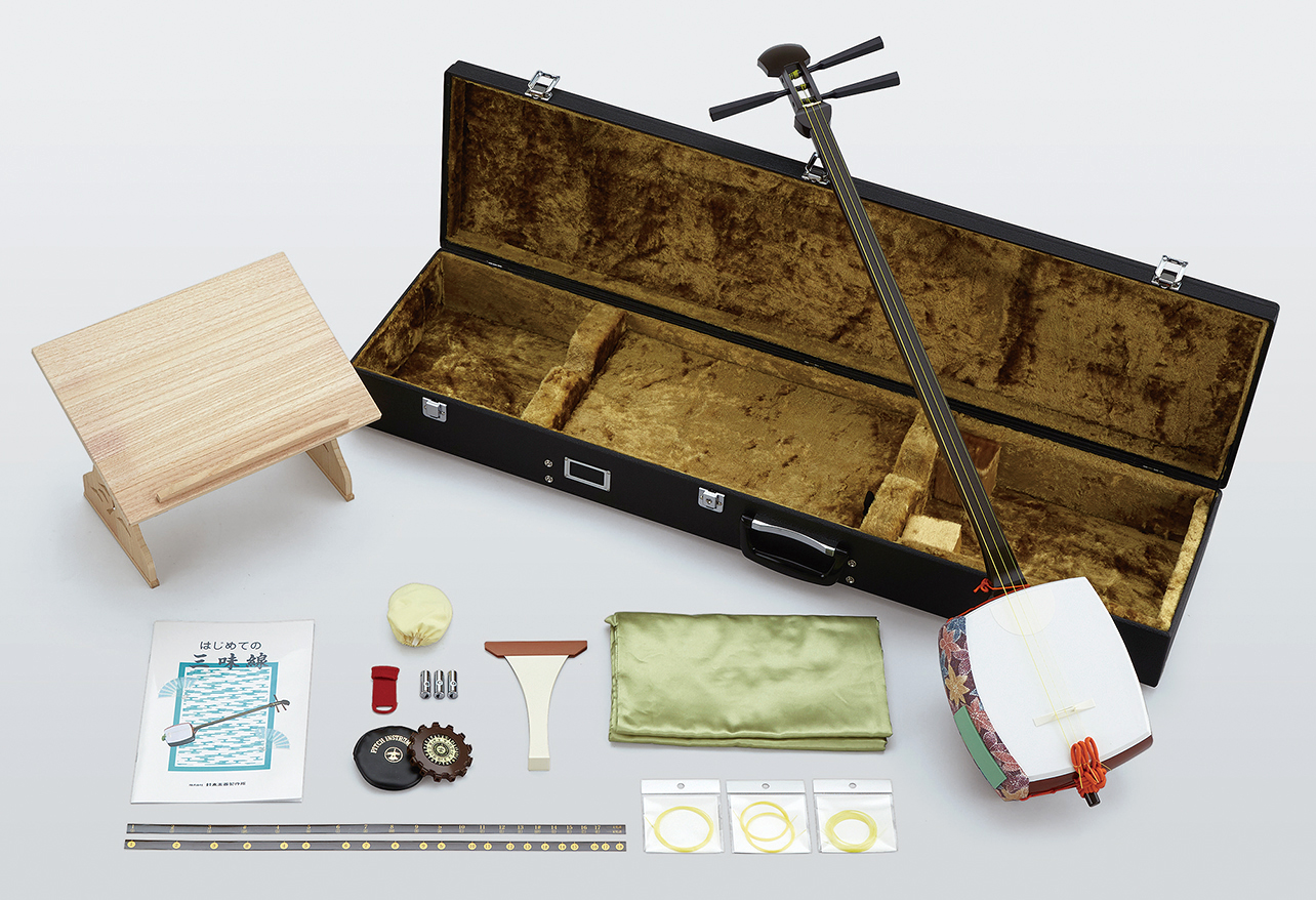 三味線セット 正寸/中棹/三つ折棹 三味線セット正寸/中棹/三つ折棹