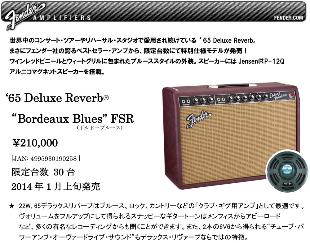 フェンダーUSAギターアンプ（Fender USA Amplifiers）【ガッキコム】