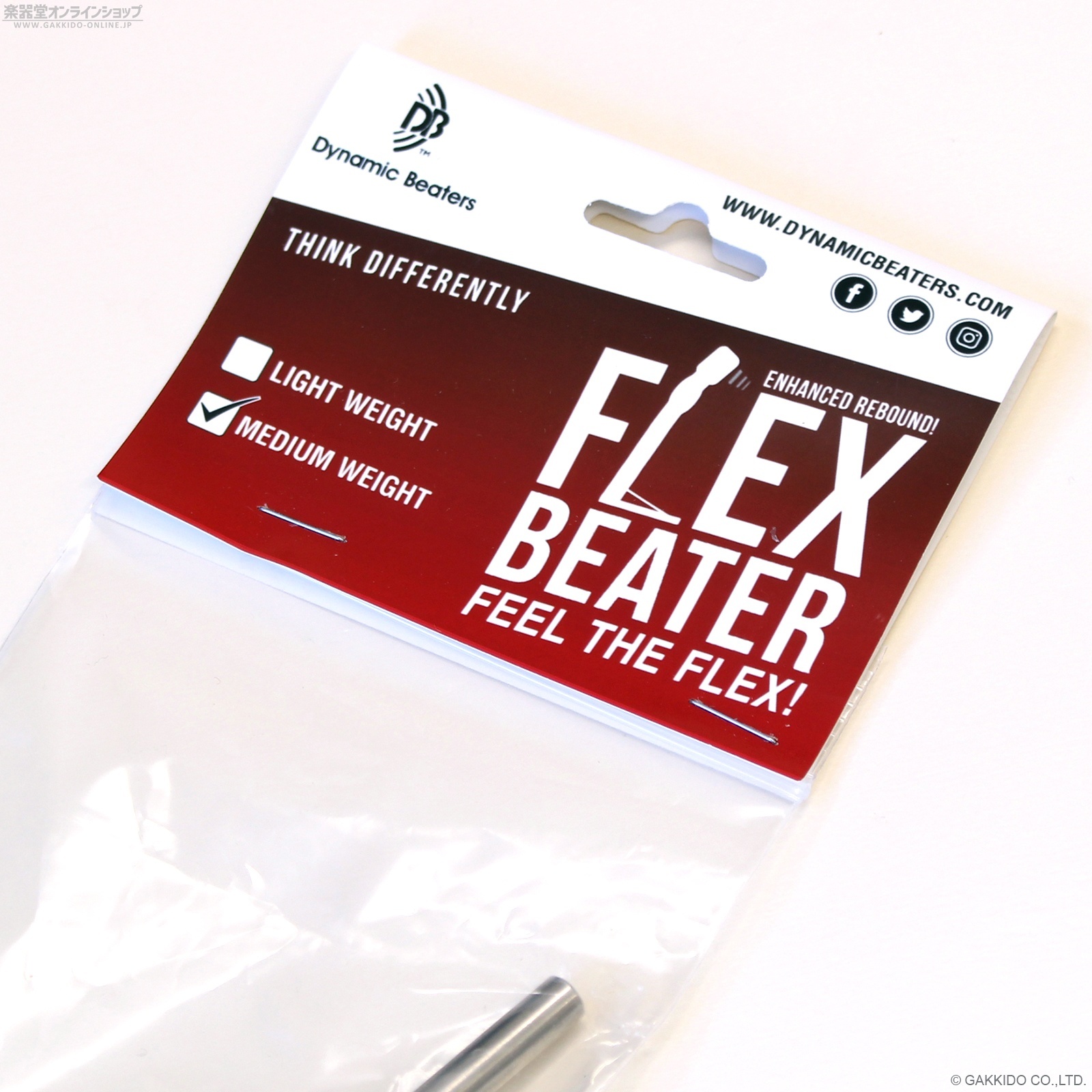 Dynamic Beater しなるビーター Felt FlexBeater Medium [95 gram