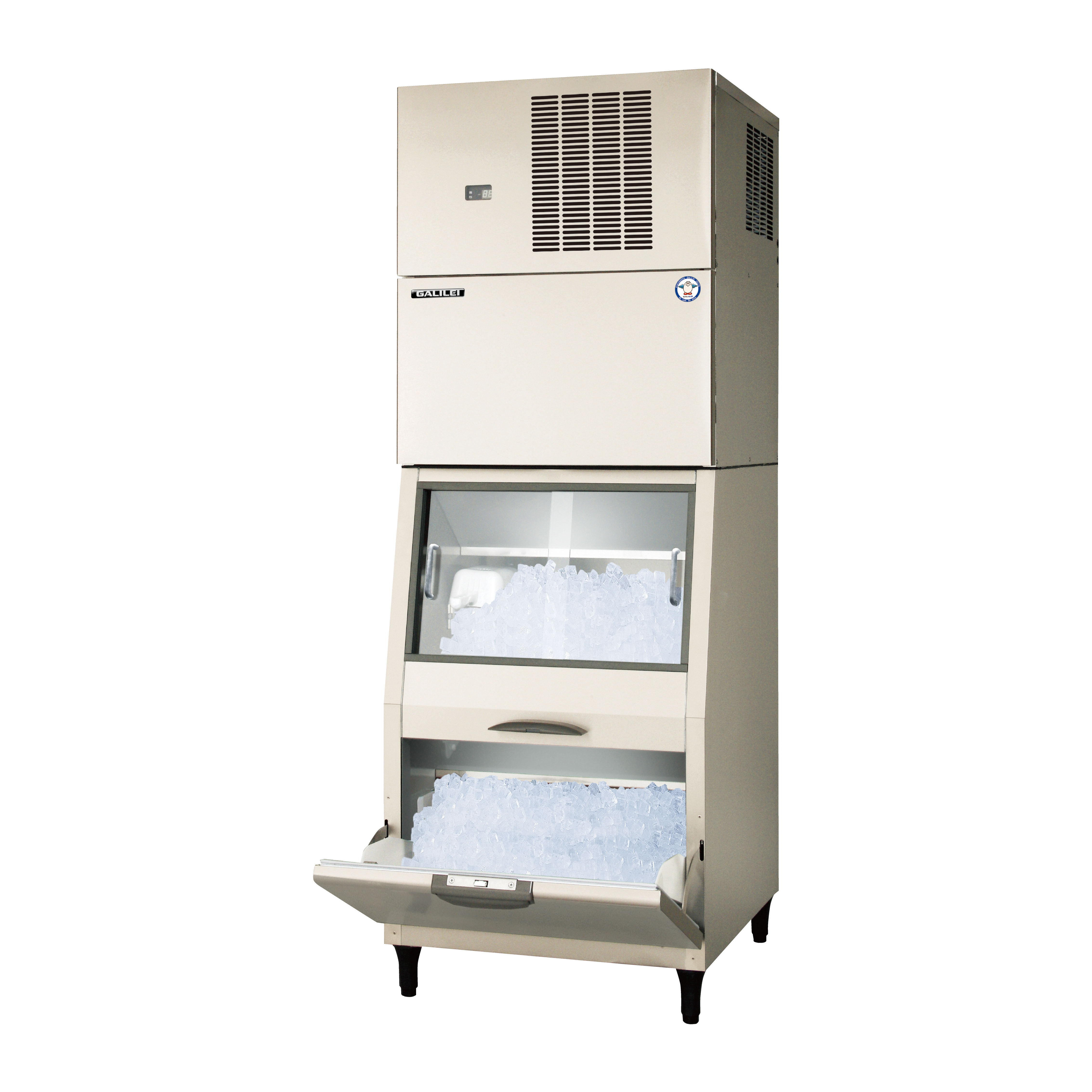 FIC-A240KWS2ST - キューブアイス製氷機スタックオンスリムタイプ