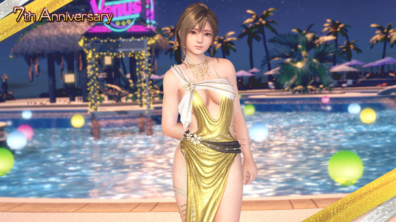 祝7周年！パーティードレス水着でお祝い♥アニバーサリーコーデガチャ