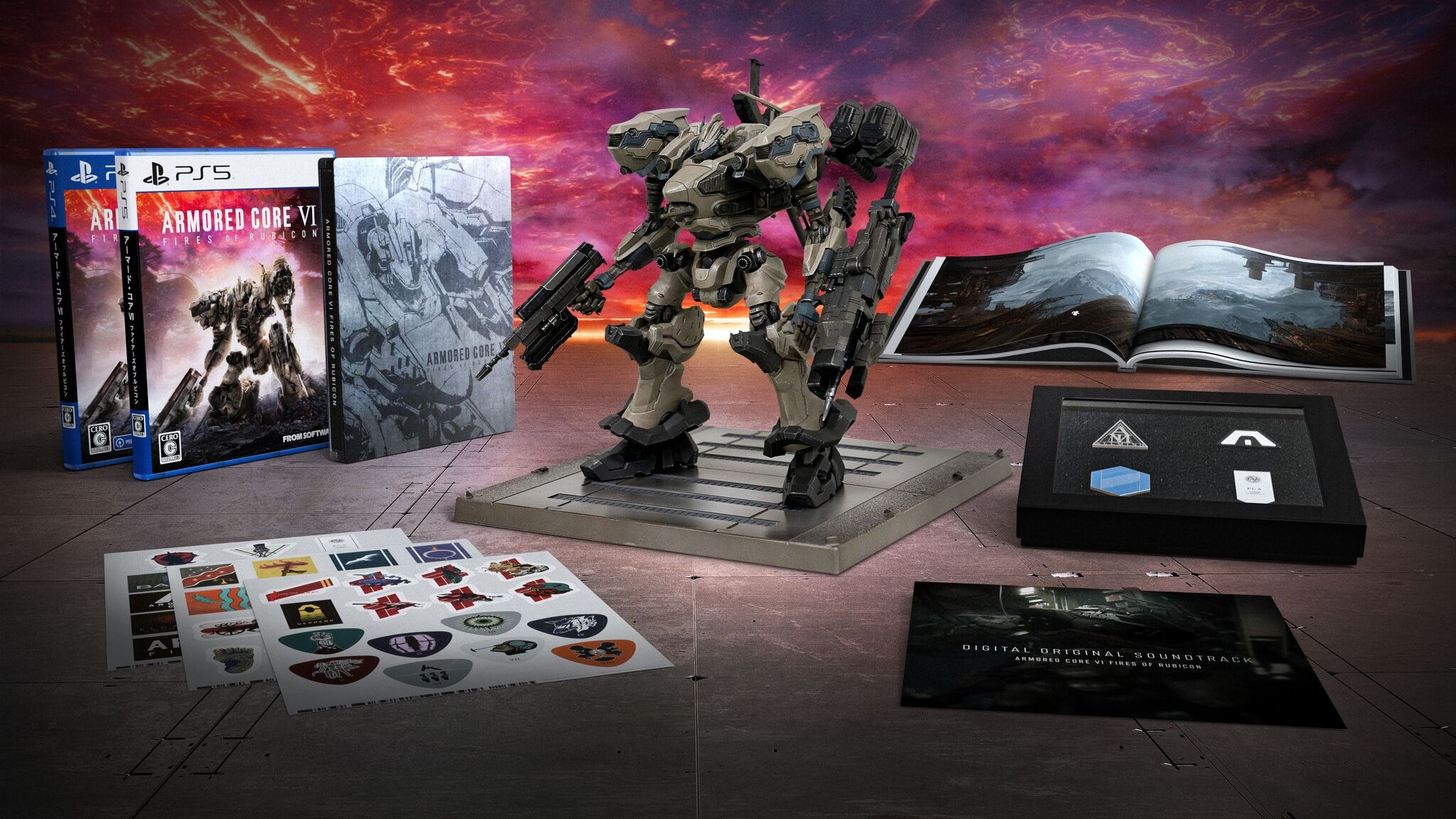大迫力のスタチューが付属！『アーマード・コア6』国内でもPS4/5向けに