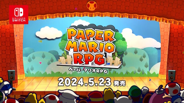 ペーパーマリオRPG』『ルイージマンション2 HD』発売日発表