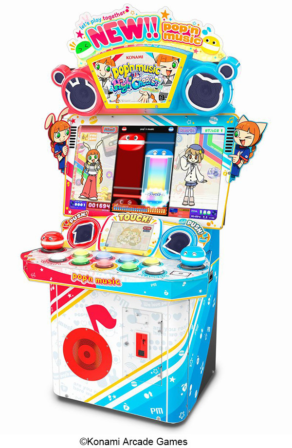 KONAMI pop'n music7 筐体パネル KONAMI pop'n music7 筐体パネル