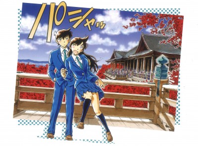 終了】名探偵コナン「紅の修学旅行編」関連のグッズ展示|青山剛昌