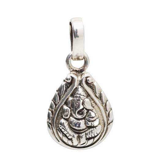 ガネーシャ神ペンダントトップ（シルバー925） | ガネーシャ神と開運グッズ