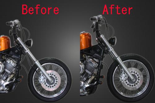 有限会社ガレージT&F / スティード400 フロントロワリングKIT