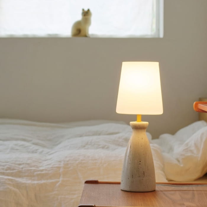 トーフス テーブルライト｜大理石トラバーチン｜照明のライティング