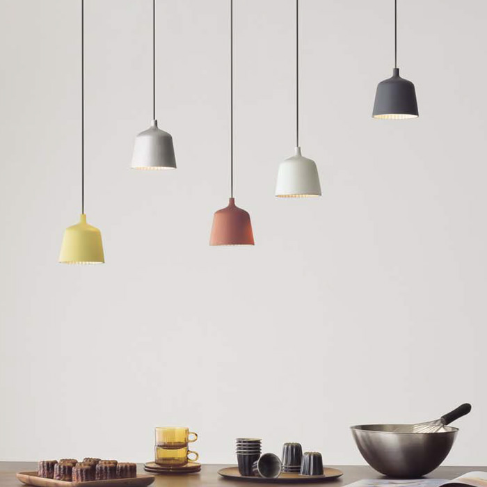 鋳物 ペンダントライト 60W・ダクトレール用 シルバー色｜照明の