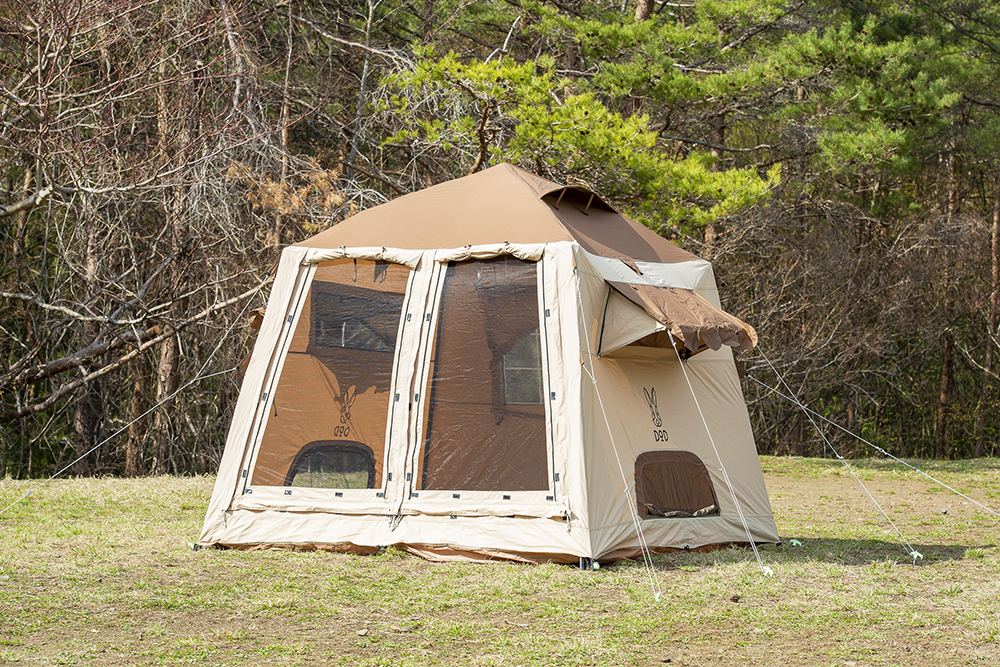 初心者にも安心」設営が楽すぎる…！DODのおうちテントが機能面でも優秀