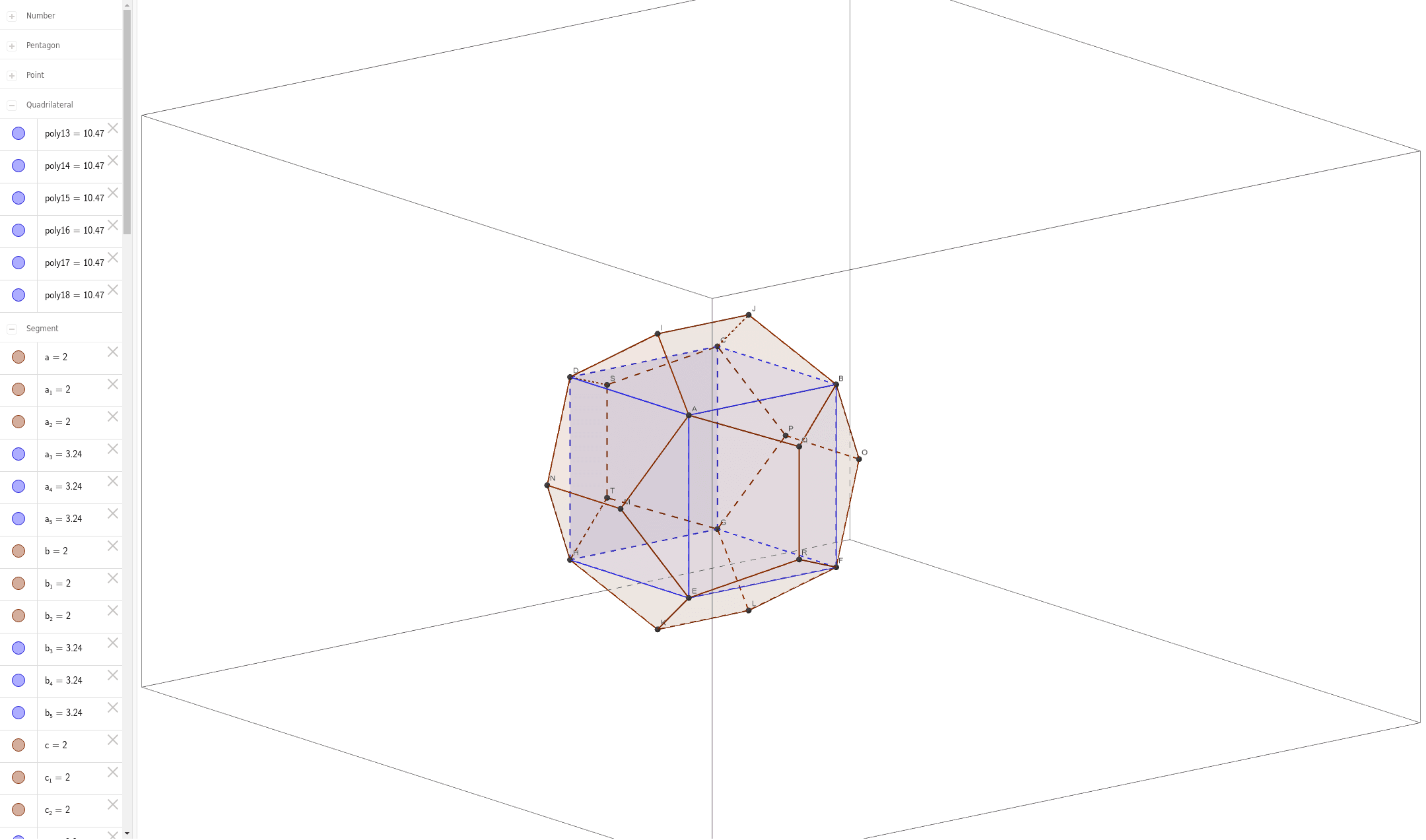 正十二面体 – GeoGebra