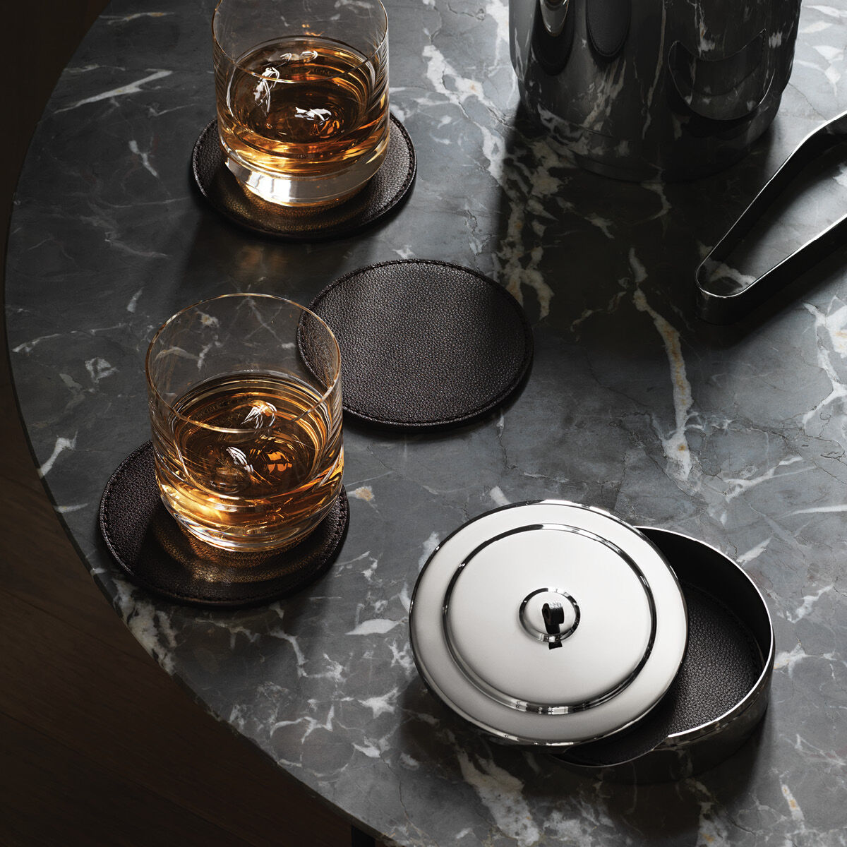 MANHATTAN masculine coster set
