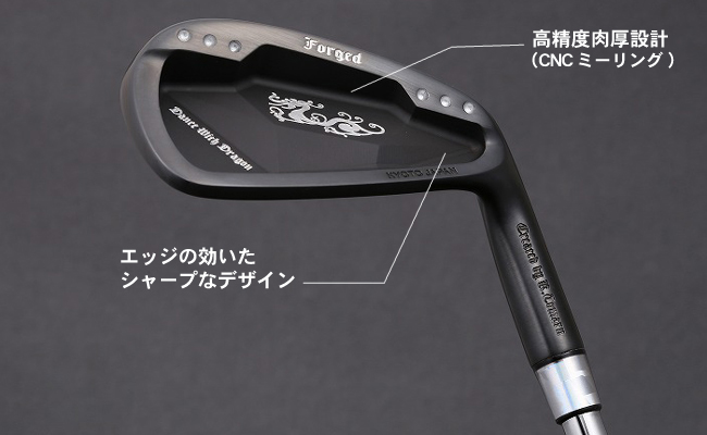 ジオテックゴルフ公式通販サイト / ダンス ウィズ ドラゴン アイアンクラブ