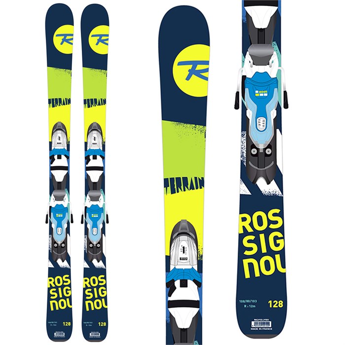 Kids Rossignol Terrain Ski [128 cm] [4' 3'' - 4' 8''] - Gearo