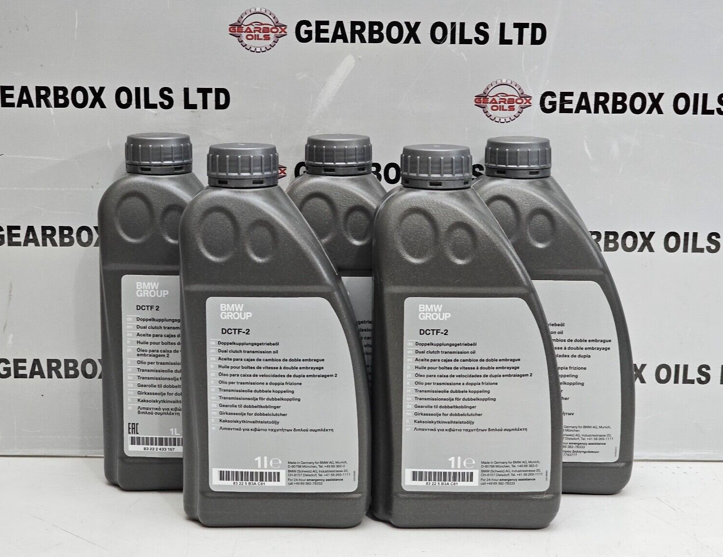 GENUINE BMW DCTF 2 DCT DUAL CLUTCH GEARBOX TRANSMISSION OIL