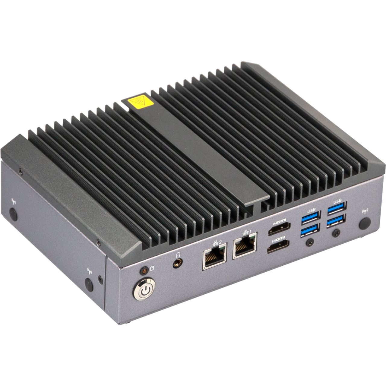 QBiX-Pro-EHLA6412H-A1 | Fanless industrial system with Intel