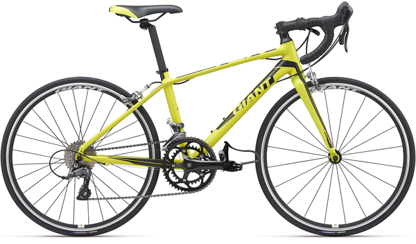 現状品要修理 GIANT TCR エスポワール ジュニア ロードバイク イエロー