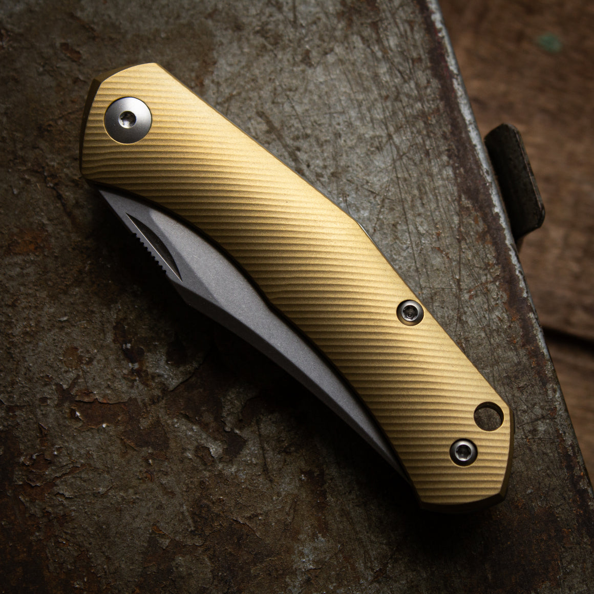 ACE Jutland Slipjoint - Brass – GMK