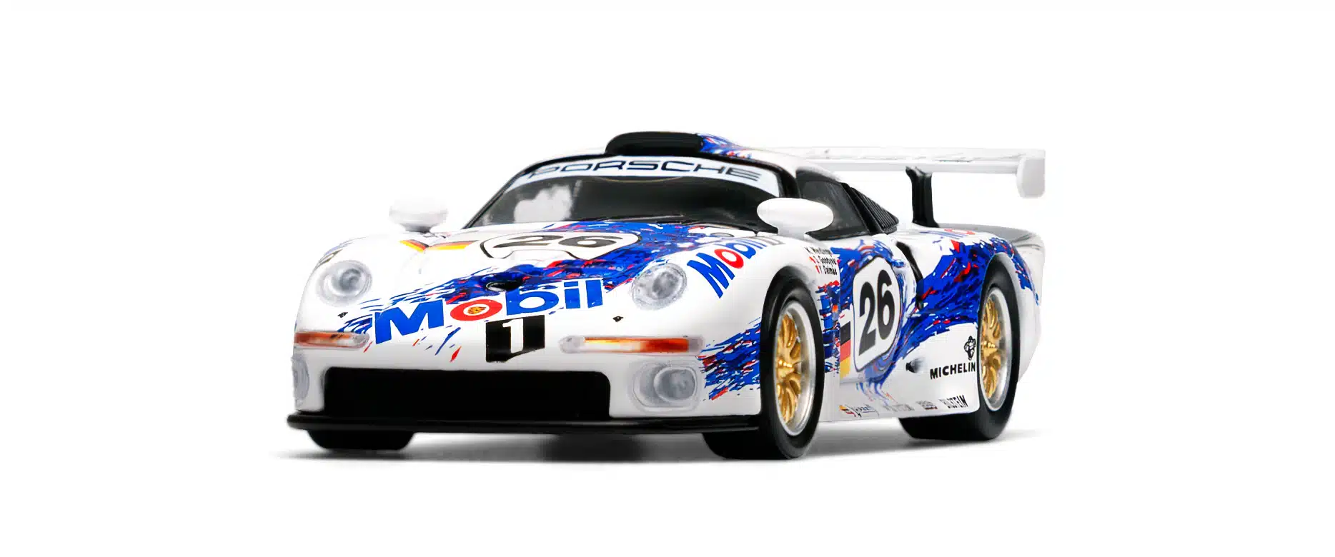 Sparky x Tiny 1/64 Porsche 911 GT1 2-car set 24h Le Mans 1996 #25