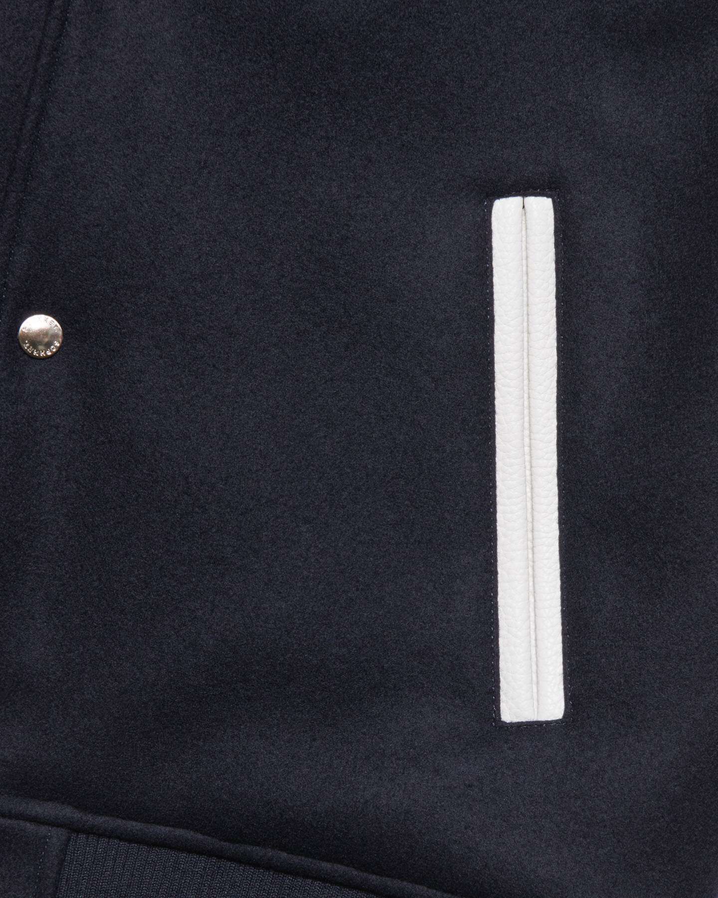 MELTON LAMBSWOOL VARSITY JACKET