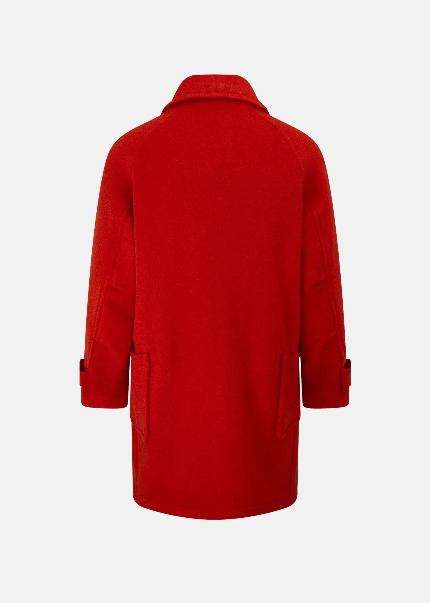 Men's Admiral Duffle Coat Red - Gloverall – Gloverall