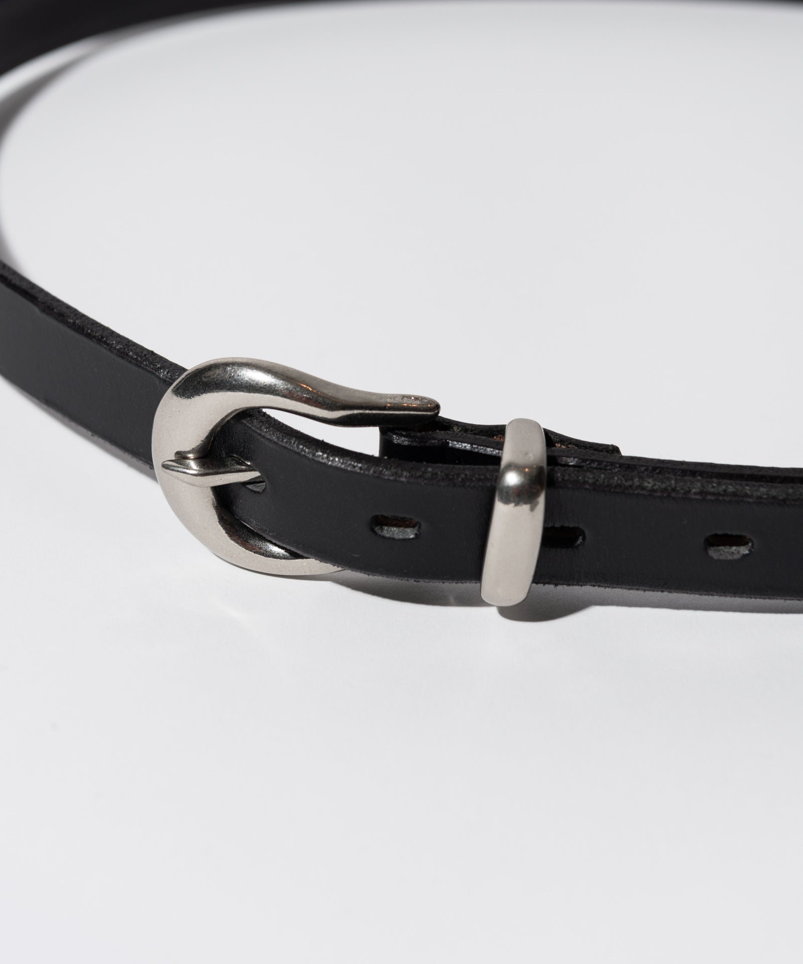 GB0424/AC04 : Bridle Leather Narrow Belt / ブライドルレザーナロー