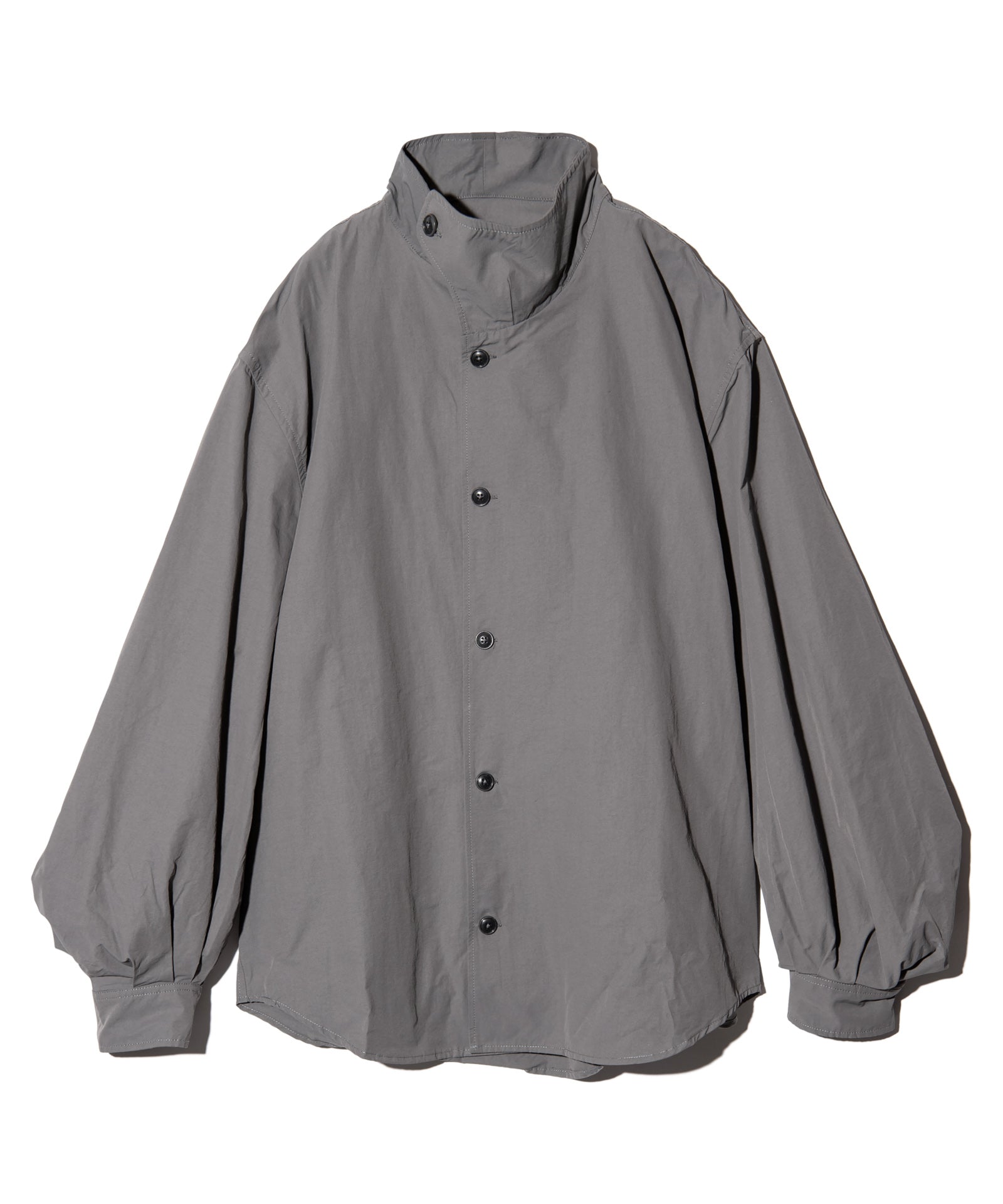 GB0225/SH12 : Deformed Stand Collar Shirt / デフォームスタンド