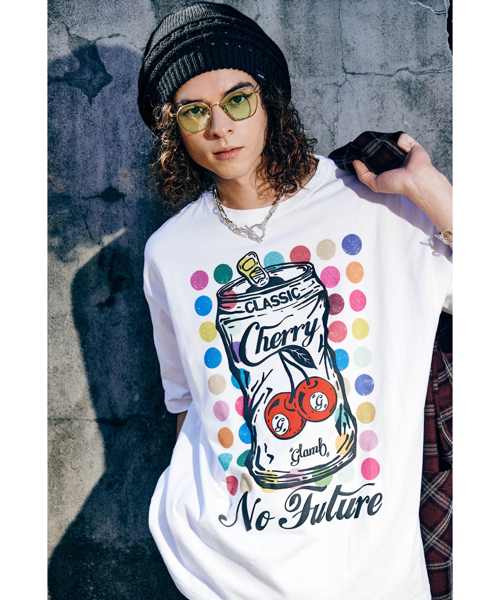 GB0325/CS10 : Cherry Drink T-Shirt / チェリードリンクTシャツ