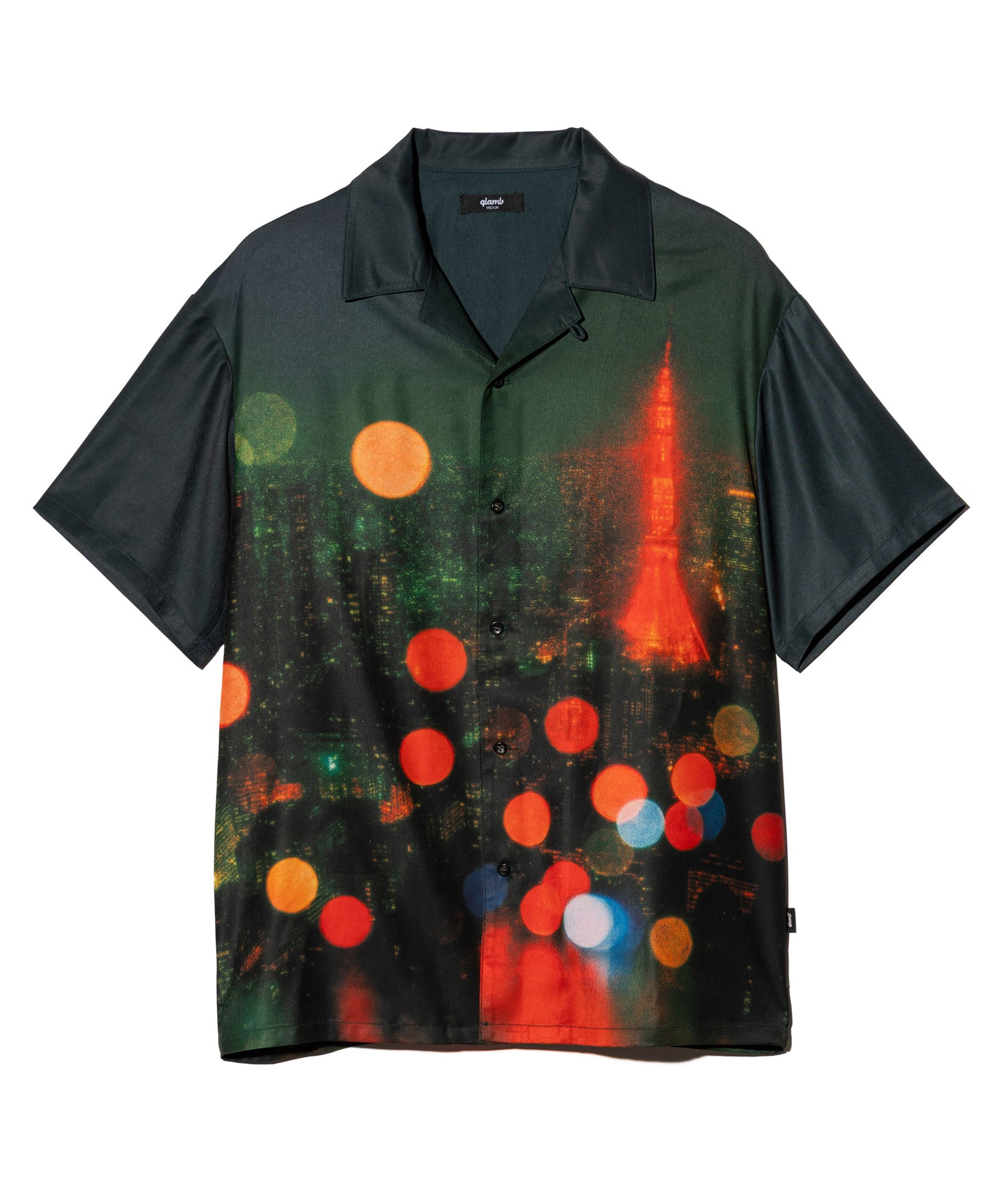 GB0126/SH04 : Midnight Open Collar Shirt / Midnight Open Collar