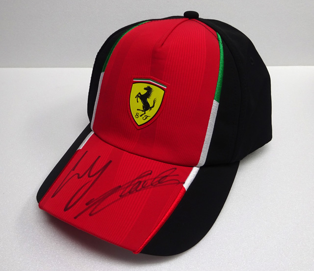 2024 C．ルクレール ＆ C．サインツ スクーデリア・フェラーリ 直筆