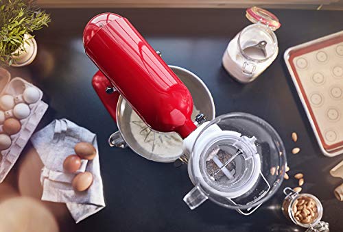 KitchenAid KSMSFTA Sifter + Scale Attachment, 4 Cup, White — Grill