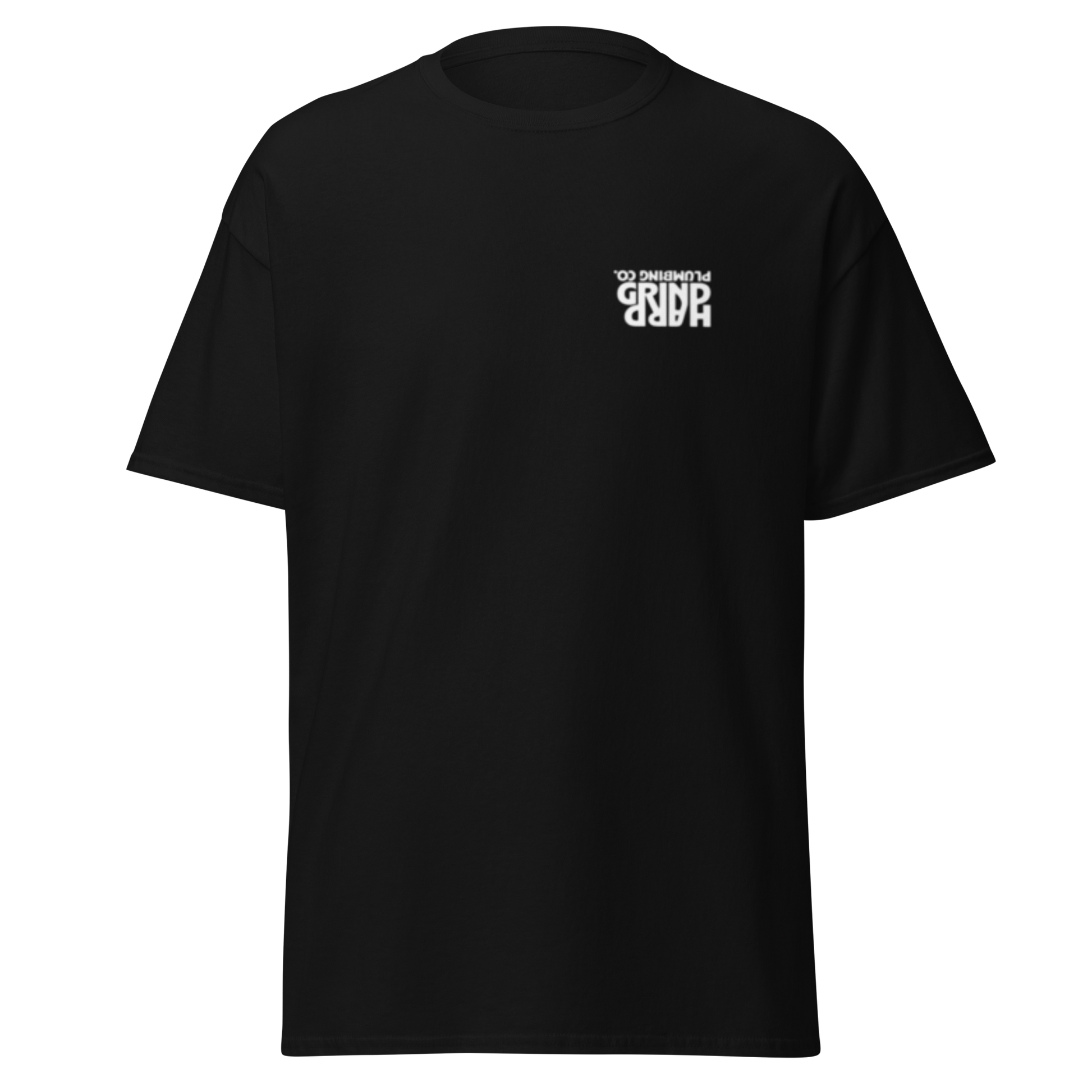Upside Down Tee – Grind Hard Plumbing Co
