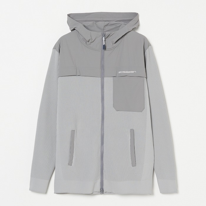 Rosasen グレー フード付きセットアップ M Rosasen（ロサーセン