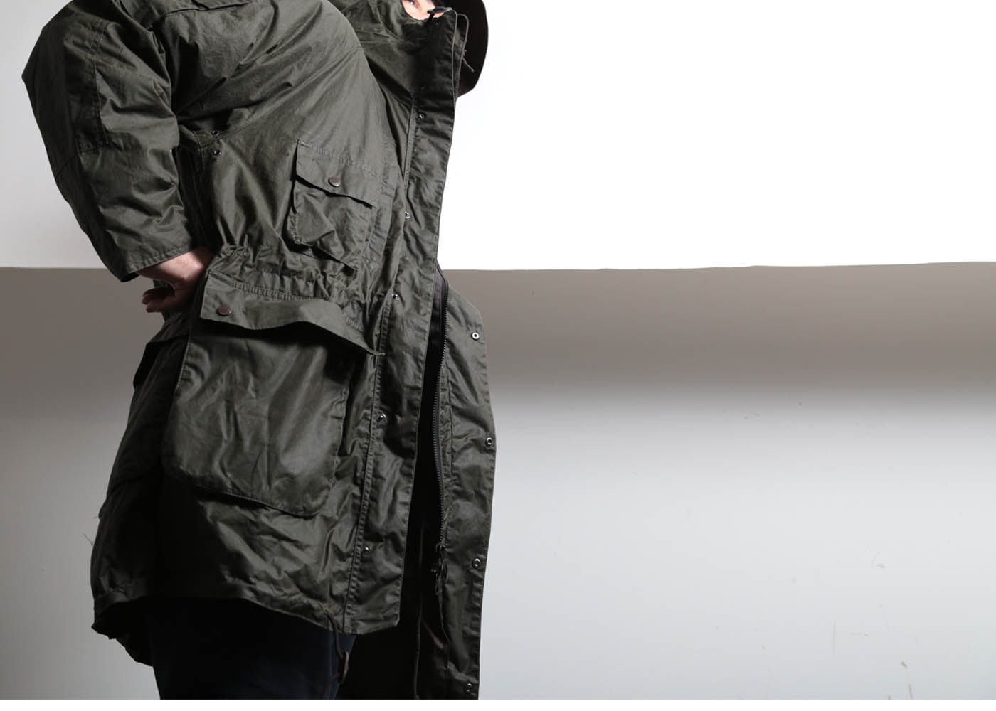 BARBOUR ENGINEERED GARMENTS ZIP PARKA - Grahame Fowler Original
