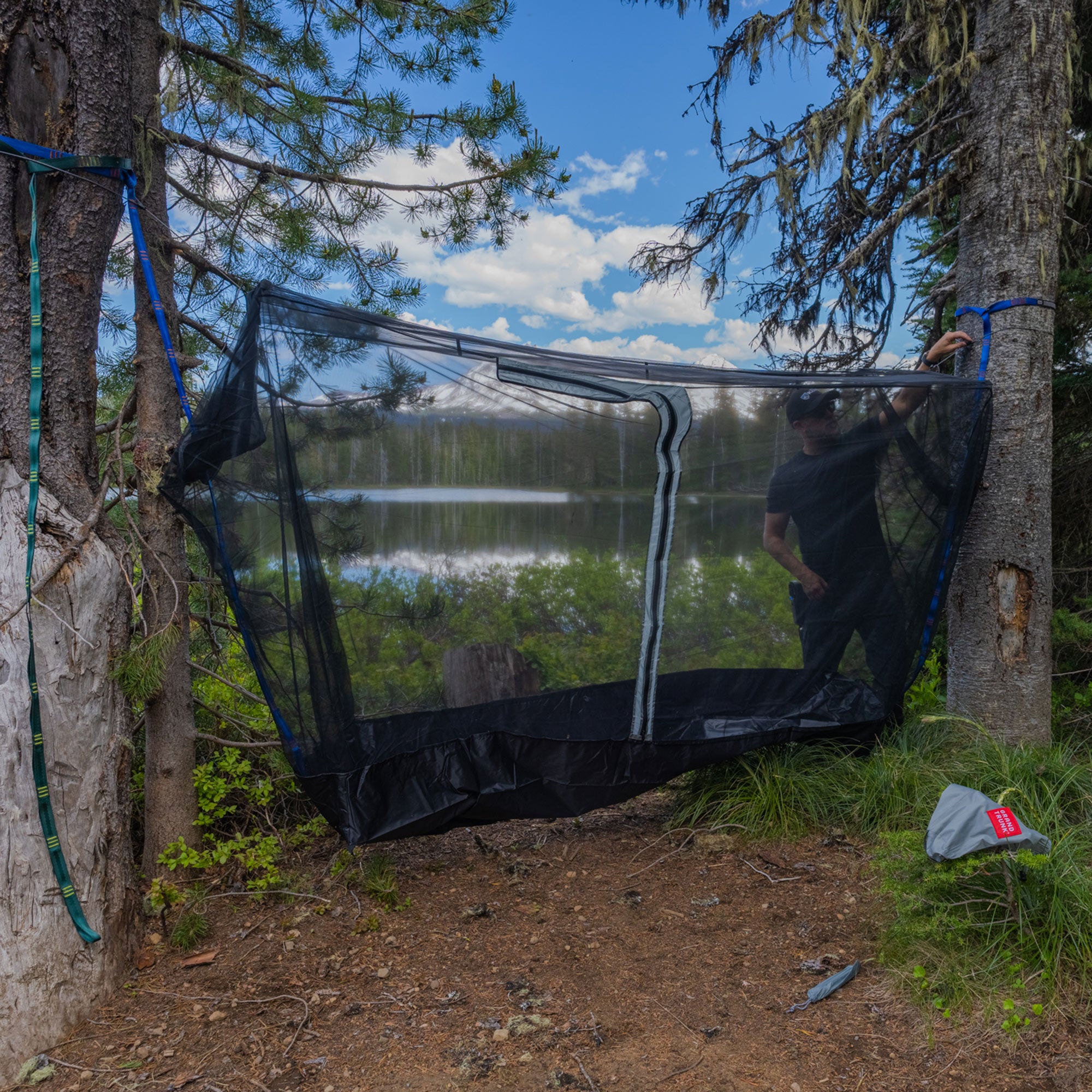 MOZZY 360 Hammock Bug Net Shelter – GrandTrunk