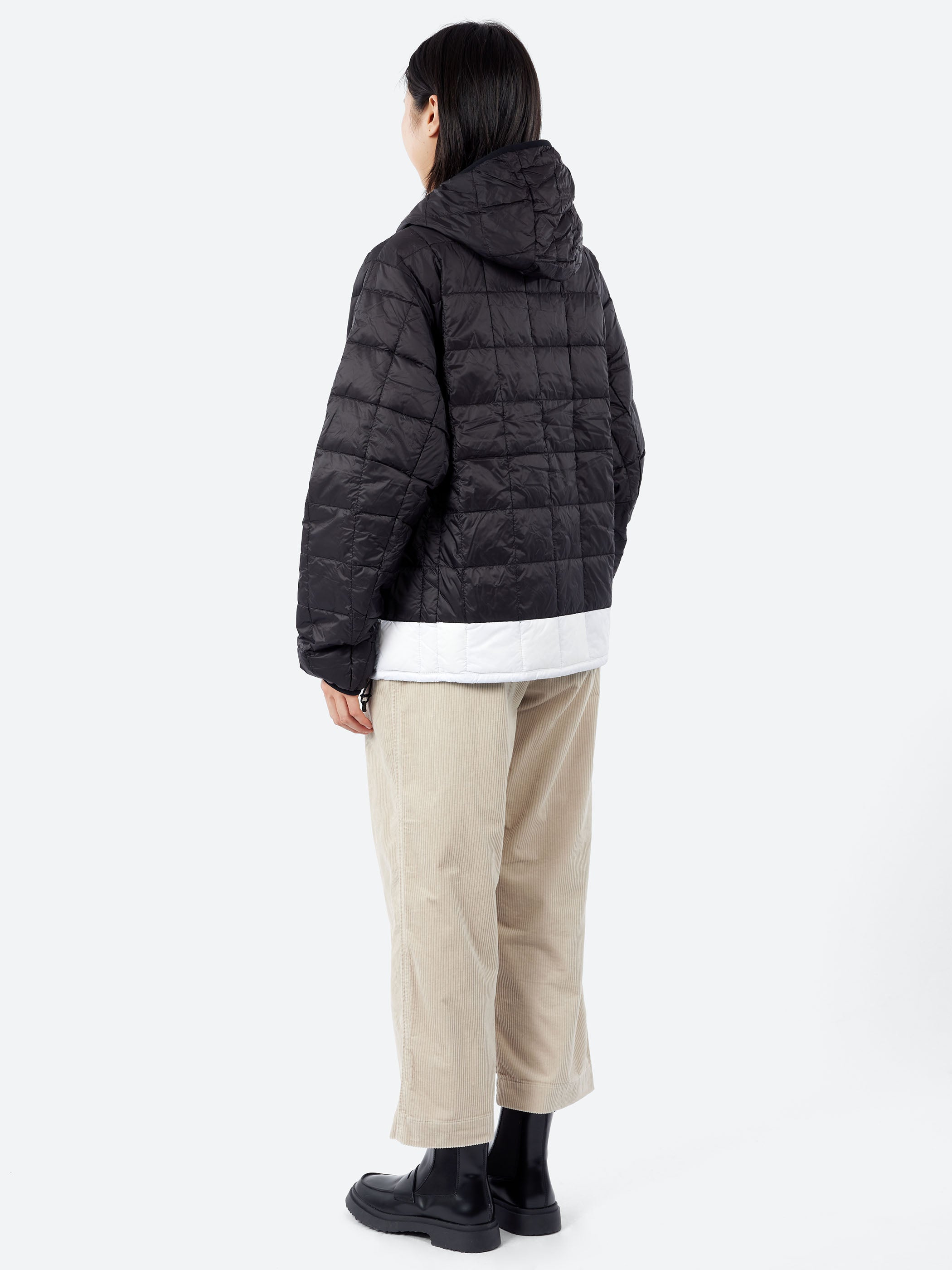 TAION - Zip Down Parka in Black – gravitypope