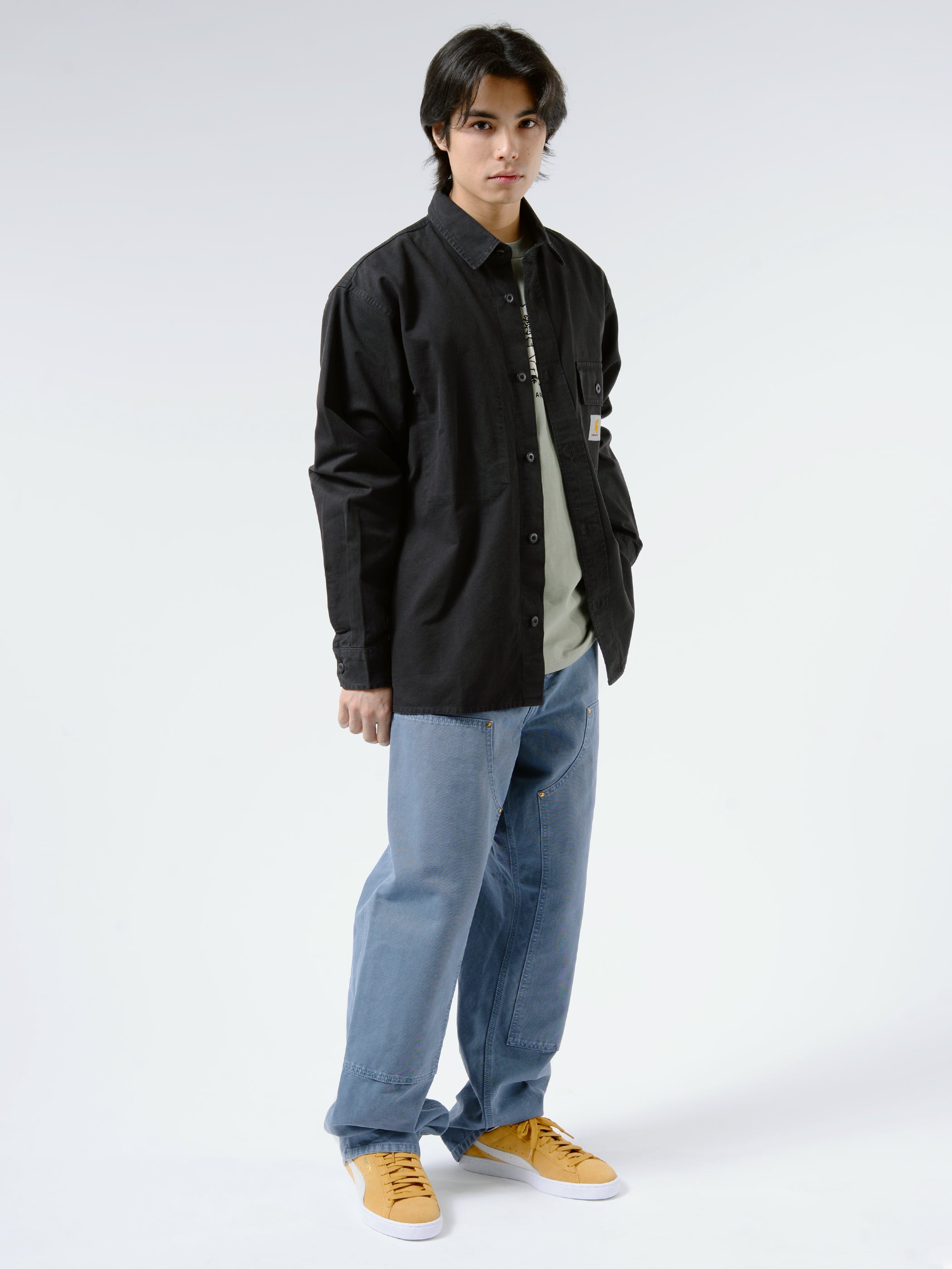 Carhartt WIP - Reno Shirt Jacket in Black – gravitypope